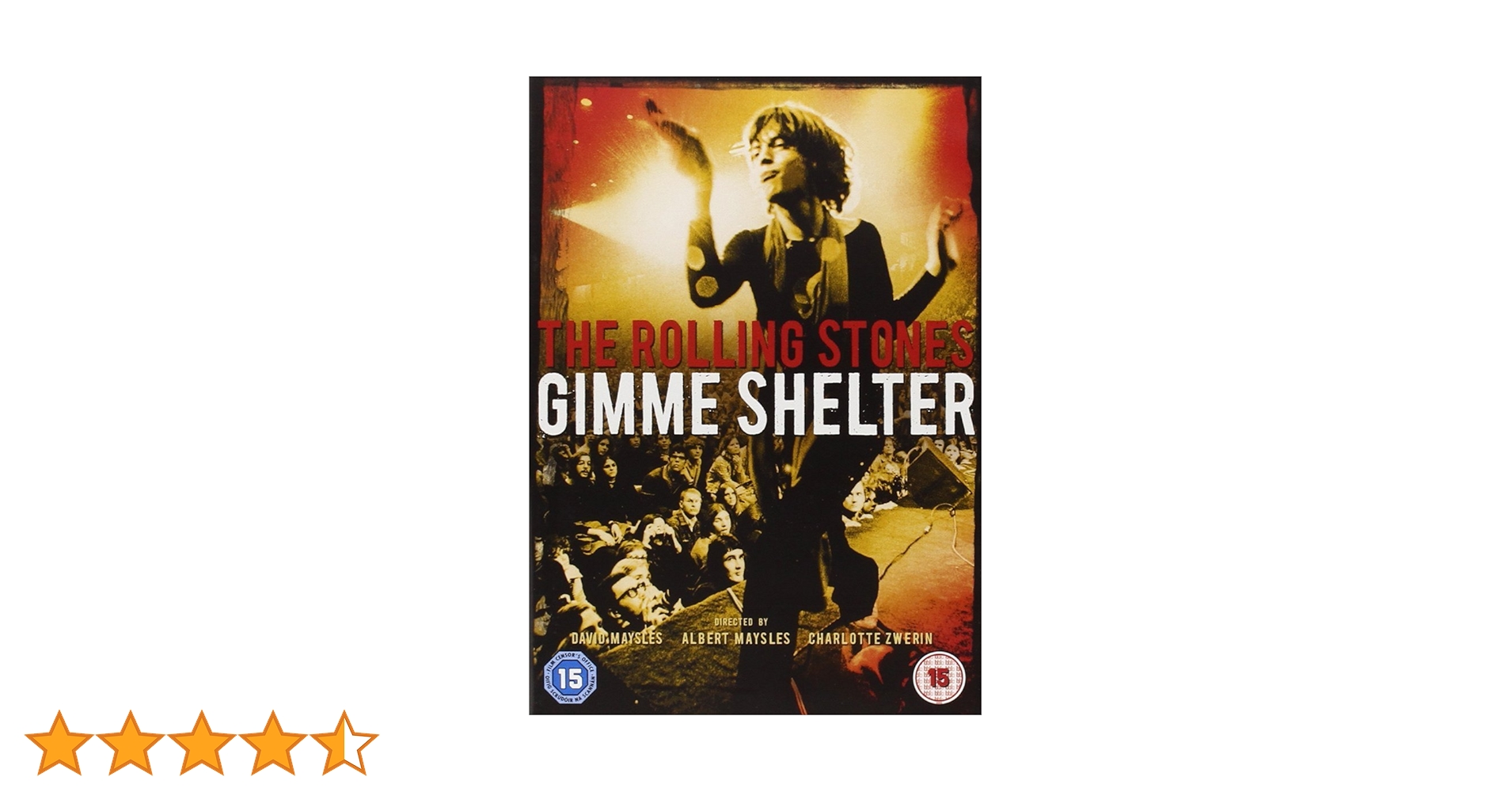 Gimme Shelter [DVD] [1970] [2009]: Amazon.co.uk: The Rolling